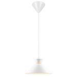 Nordlux Dial 25 Pendellampa Metall Vit | Passande för E27