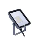 Philips LED Strålkastare Ledinaire BVP164 Grå 20W 2200lm 110D - 830 Varm Vit | IP65 Symmetrisk